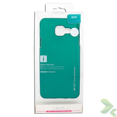 Image de Mercure I-Jelly - Etui pour Samsung Galaxy A3 (2016) (Vert)