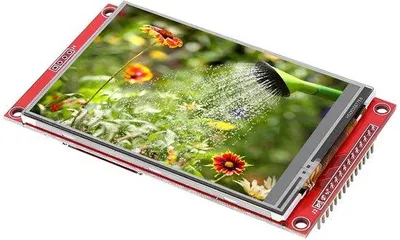 Obrázok produktu pre 3,5-palcový TFT LCD modul ILI9488 s dotykovým displejom – HD rozlíšenie 480x320 – sériové periférne rozhranie.