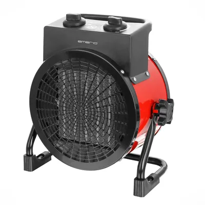 Image de Emerio Chauffage soufflant FH-128620 – 3000 W – IP20 – 2 niveaux de chauffe – Thermostat réglable – Fonction ventilation – 30 m²