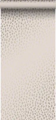 Obrázek produktu pro ESTAhome tapeta s leopardím vzorem světle růžová a zlatá - 139273 - 0,53 x 10,05 m