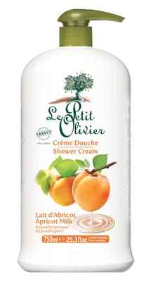 Obrázok produktu pre Le Petit Olivier Sprchový krém - Marhuľové mlieko, 750ml