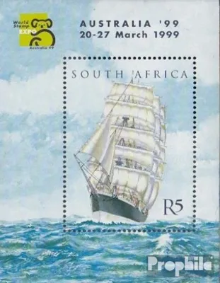 Produktbild von Briefmarken Südafrika 1999 Mi Block74 (kompl.Ausg.) gestempelt Segelschiffe