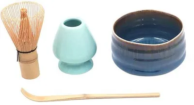 Productafbeelding van Famanu Matcha Thee Set - 4-delig - Traditioneel - Hoogwaardige kwaliteit