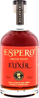 Produktbild von Ron Espero ELIXÍR Liqueur Creole 34% Vol. 0,7l in Geschenkbox
