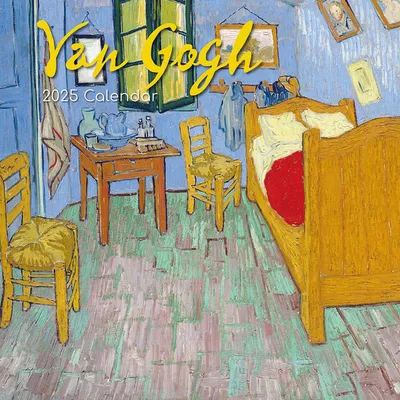 Productafbeelding van Vincent van Gogh 2025 – 16-maands kalender: Originele, bijzondere kalender met stationery [Meertalig] [Kalender] (Wandkalender)