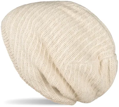 Produktbild von styleBREAKER Uni Strick Beanie Mütze mit Thermo-Fleece Innenfutter, Einfarbige Winter, Uni Strickmütze 04024176
