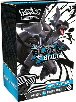 Obrázok produktu pre Pokémon TCG: SV10.5 Black Bolt - posilňovací balíček