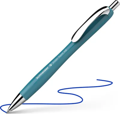 Produktbild von Kugelschreiber Schneider Slider Rave XB, teal - Mine blau