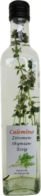 Produktbild von Zitronenthymian-Essig mit 3% frischem Zitronenthymian 500ml