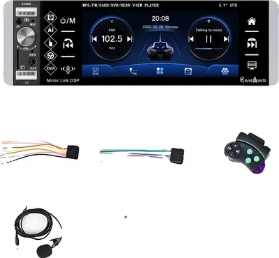 Produktbild von Autoradio, 51-Zoll-Display, Bluetooth-Konnektivität, Autoradio nur