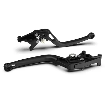 Produktbild von LSL Kupplungshebel BOW L08,schwarz perlgestrahlt/silber