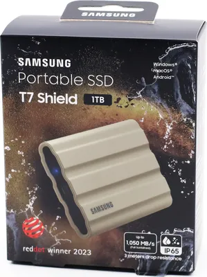 Produktbild von Samsung MU-PE1T0K/WW, 1 TB, USB Typ-C, 3.2 Gen 2 (3.1 Gen 2), 1050 MB/s, Beige