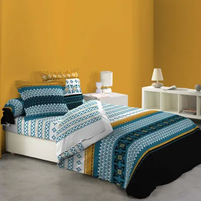 Image de Housse de couette coton 6 pieces Dari