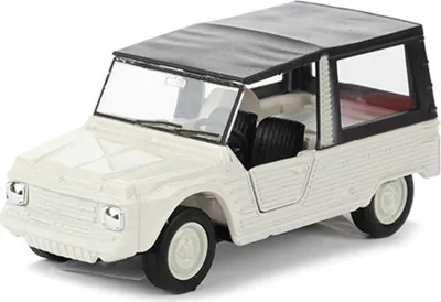 Produktbild von CITROEN MEHARI 1968 Modellauto 11cm aus Metall Modell Auto Spielzeugauto WELLY Kinder Spielzeug Geschenk 18 (Weiss)