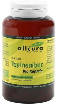 Obrázok produktu pre allcura topinambur, 120 kapsúl
