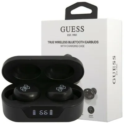 Produktbild von GUESS Guess wireless earphones GUTWST31EK TWS Digital BT5 Classic Logo czarme
