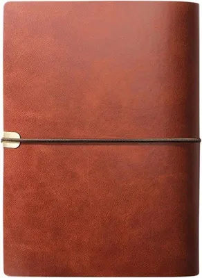 Immagine prodotto di Diario di viaggio vintage - Pelle marrone - A5