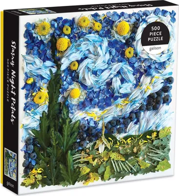 Zdjęcie produktu dla Puzzle Starry Night Petals 500 elementów
