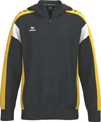 Produktbild von Erima Celebrate 125 Trainingsjacke mit Kapuze Schwarz/Gelb Junior - 152