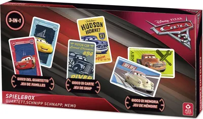 Produktbild von Cars Spielebox 3-in-1