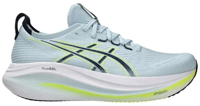 Immagine prodotto di Scarpe da running ASICS GEL-NIMBUS 27 da uomo, colore Sky/Midnight, taglia 42