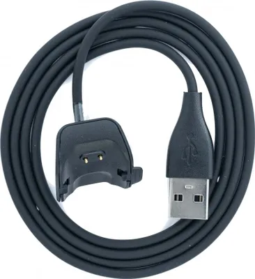 Produktbild von SYSTEM-S USB 2.0 Kabel in Schwarz Ladestation Ladekabel für Samsung R220 Fit2 Smartwatch