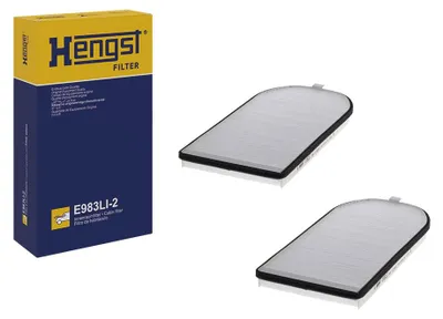Produktbild von Innenraumfilter Pollenfilter 30 mm HENGST FILTER passend für u.a. BMW 7er