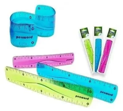 Produktbild von Flexibles Lineal 20 cm MIX – Penword