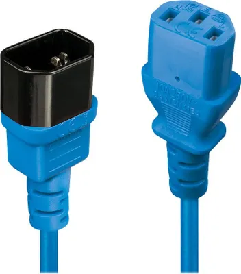 Obrázek produktu pro LINDY IEC-Netzverlängerung C14 - C13 blau 2m