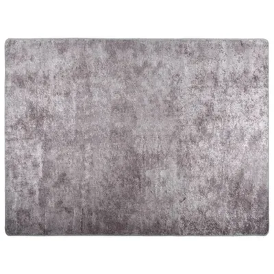 Produktbild von vidaXL Teppich Waschbar Grau 400x300 cm