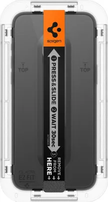 Produktbild von Spigen Glas.tR EZ Fit HD, Apple, iPhone 15 Pro Max, Schwarz, Transparent, 1 Stück(e)
