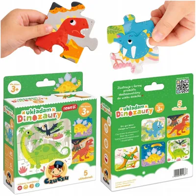 Produktbild von CzuCzu Dinosaurier Puzzle Logikspielzeug für Kinder