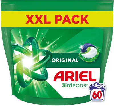 Image de Capsules de lessive Ariel 3 en 1 Original - 60 lavages