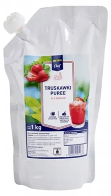 Zdjęcie produktu dla Puree Truskawki 1kg - Metro Chef
