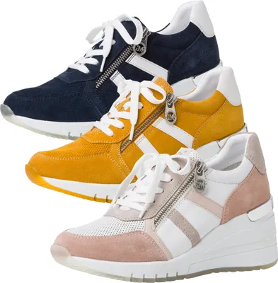 Produktbild von MARCO TOZZI Damen Schnürschuhe Halbschuhe Keilabsatz 2-83701-26, Größe:41 EU, Farbe:Weiß