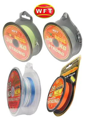 Produktbild von WFT KG STRONG EXACT geflochtene Schnur 360m 0,25mm 39kg, Farbe:Gelb