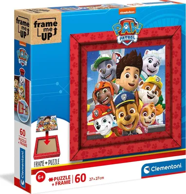 Immagine prodotto di Puzzle Clementoni 60 cornici Paw Patrol 38808