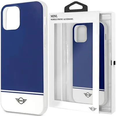 Obrázok produktu pre Mini Mihcp12Mpcubina Iphone 12/12 Pro 6,1 Granatowy/Navy Hard Case Stripe Collection