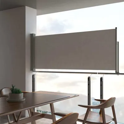 Immagine prodotto di Maison Exclusive - Tenda laterale estensibile 100x300 cm Grigio