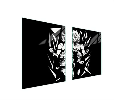 Image de Plaque de protection en verre 85 x 52 cm pour cuisinière