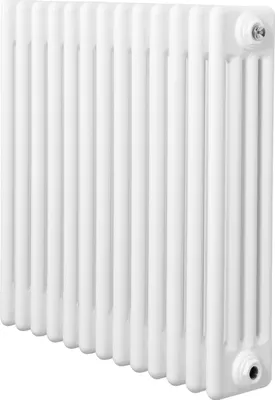 Produktbild von Röhrenheizkörper 4 Säulen – 600mm x 605mm – Weiß