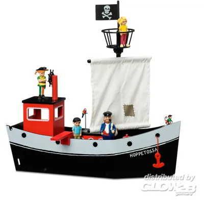 Produktbild von Pippi Langstrumpf Piratenschiff Hoppetossa 44.3771.00