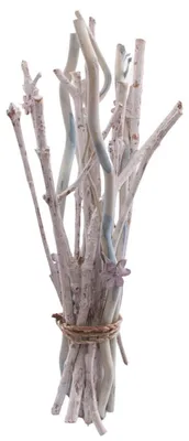 Imagen del producto de Ramillete decorativo de ramitas blanqueadas, 33 cm (kit de 3 unidades)