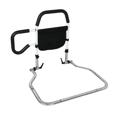 Produktbild von Klappbares Bettgeländer, Aufstehhilfe für ältere und behinderte Menschen, geeignet für Kingsize-Bett/Doppelbett/Einzelbett