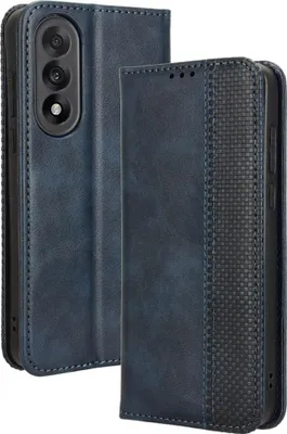 Produktbild von OnePlus Nord 5 Hülle - Coverup Vintage Style Klapphülle - Blau
