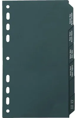 Produktbild von rido Kalender-Register BUSINESS | schwarz