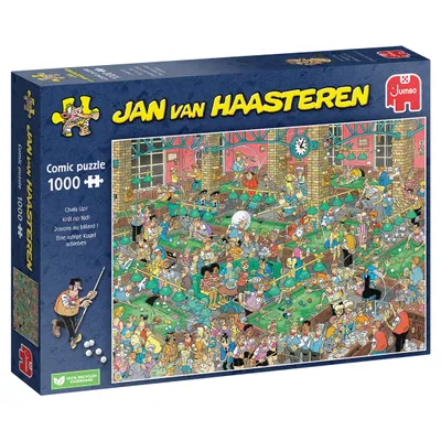 Zdjęcie produktu dla Jumbo 20054 Jan van Haasteren - Cicha piłka do pchania puzzle 1000 elementów