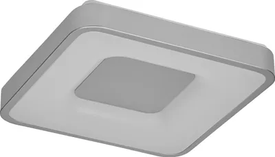 Produktbild von OSRAM Orbis Piana LED Deckenleuchte 380mm, 24W, 3000K Warmweiß, Click-DIM, Silber, Metall, IP20