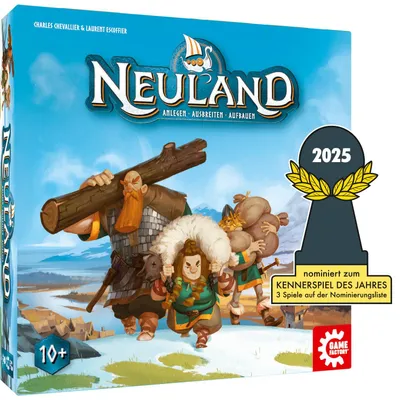 Obrázok produktu pre Game Factory Neuland, Stolová hra, Stratégie, 10 rok / roky, 40 min, Rodinná hra