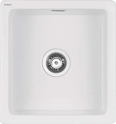 Produktbild von Design Keramikspülbecken, 1-Becken - bianco